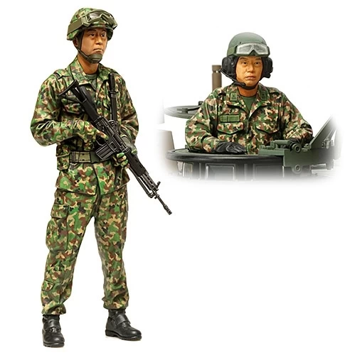 1/16 Jgsdf Tank Crew Set 4 1/16 Jgsdf Tank Crew Set - Image 2