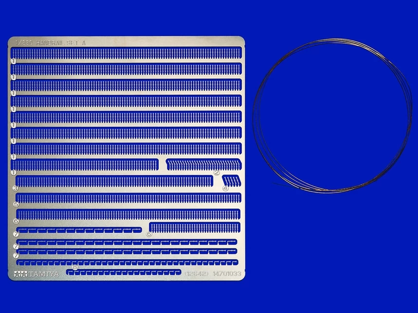 Photo Etched Handrail Set A 3 Photo Etched Handrail Set A