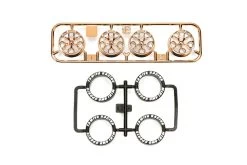 Jr Lp Tire/Plated Wheel Set