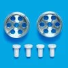 Jr Hg Aluminum Wheels 2Pcs