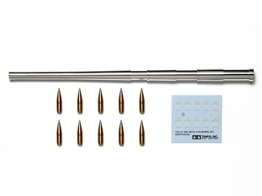 1/35 Us M40 Metal Gun Barrel 3 1/35 Us M40 Metal Gun Barrel