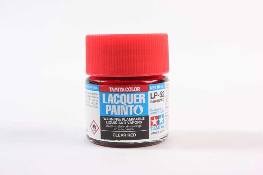 Lacquer Lp-52 Clear Red 3 Lacquer Lp-52 Clear Red
