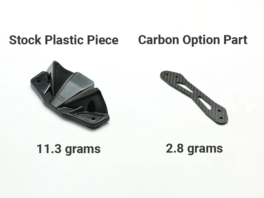 Rc Tt02 Carbon Bumper Support 6 Rc Tt02 Carbon Bumper Support - Image 4