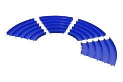 Jr Mini4Wd 5-Lane Curve